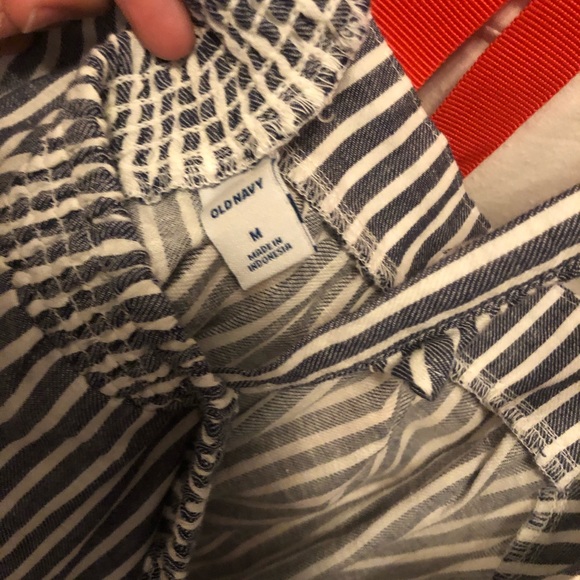 Striped Ruffled Tank Top - Picture 3 of 3